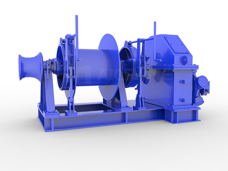 Aicrane hydraulic winch design