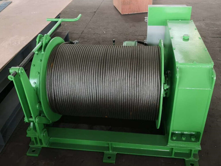 marine electric mooring winch