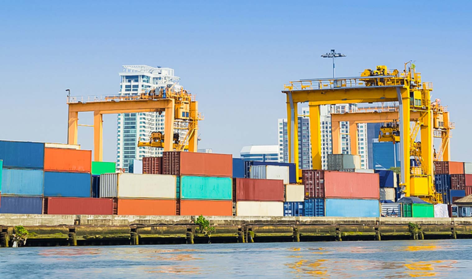 rubber tyre gantry crane for container handling