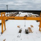 40 ton gantry crane in Russia