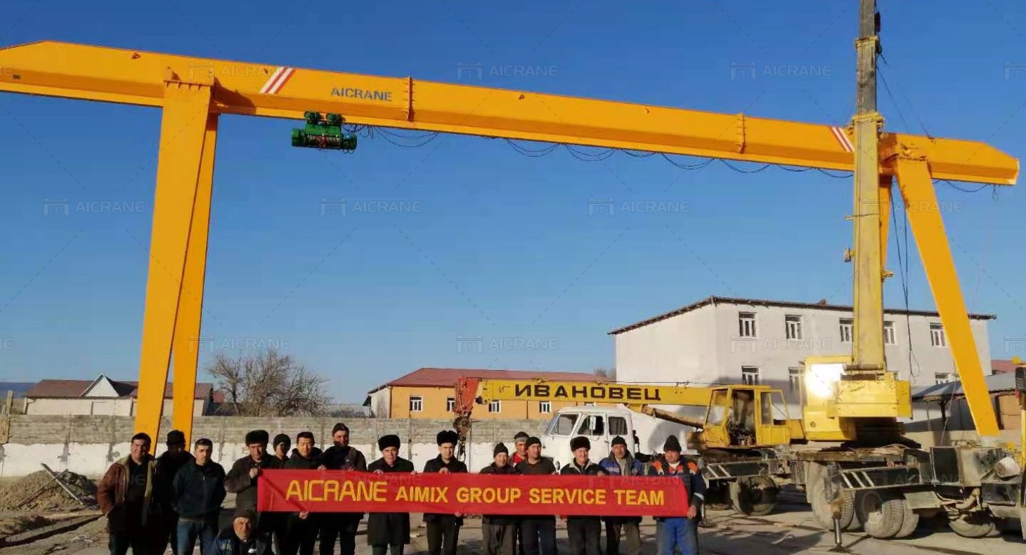 gantry crane for manufacturing plant