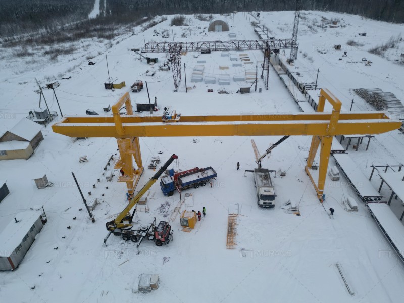 gantry crane installed in Russia